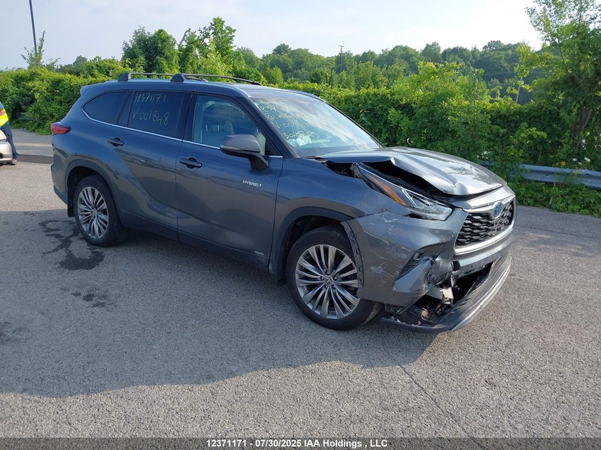 2020 TOYOTA HIGHLANDER HYBRID LIMITED | 5TDEBRCH9LS001848
