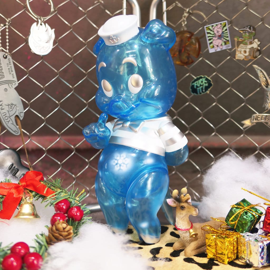 Piggum Frosty Frank Kozik Blackbook Toys | Visible Vibrations