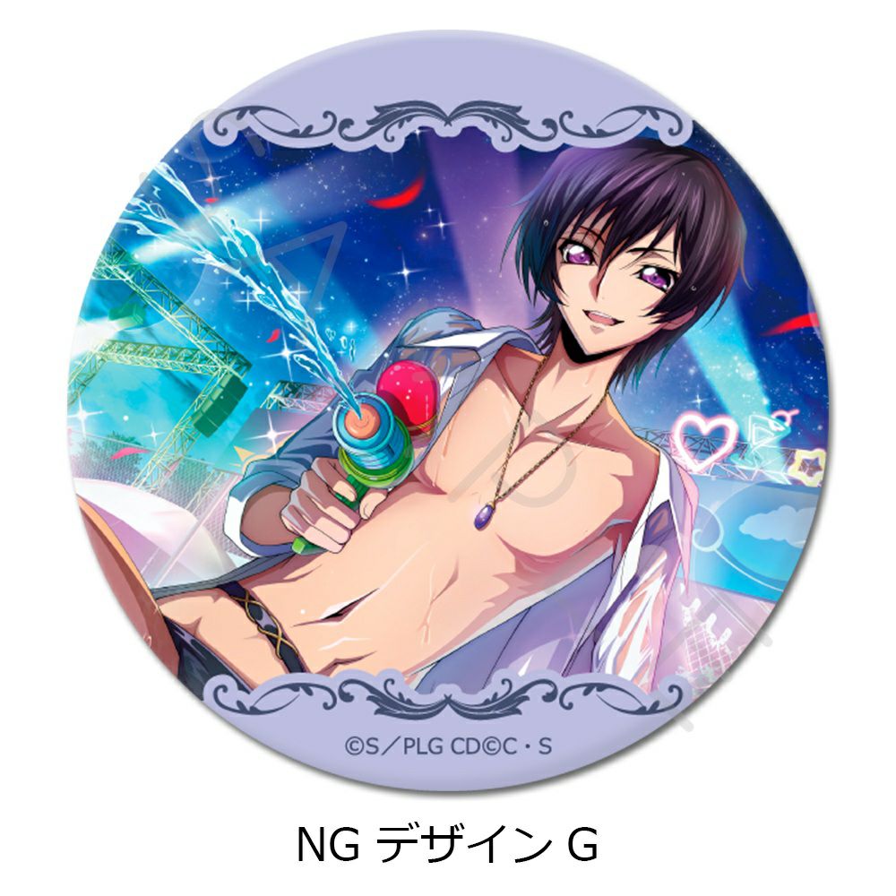 コードギアス 反逆のルルーシュ』第4弾 丸形缶バッジ(75mm)（全10種