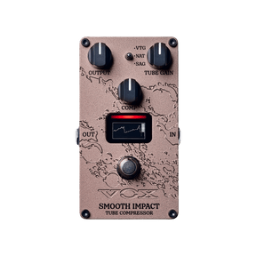 VOX Amps USA | Smooth Impact Valve Compressor Pedal | Shop Now
