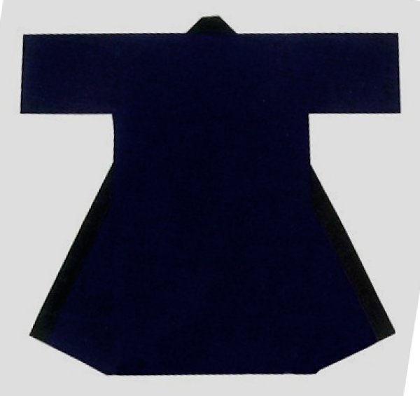 長法被の既製品が安い【9030】紺無地のロング法被を激安通販【和物屋本舗】