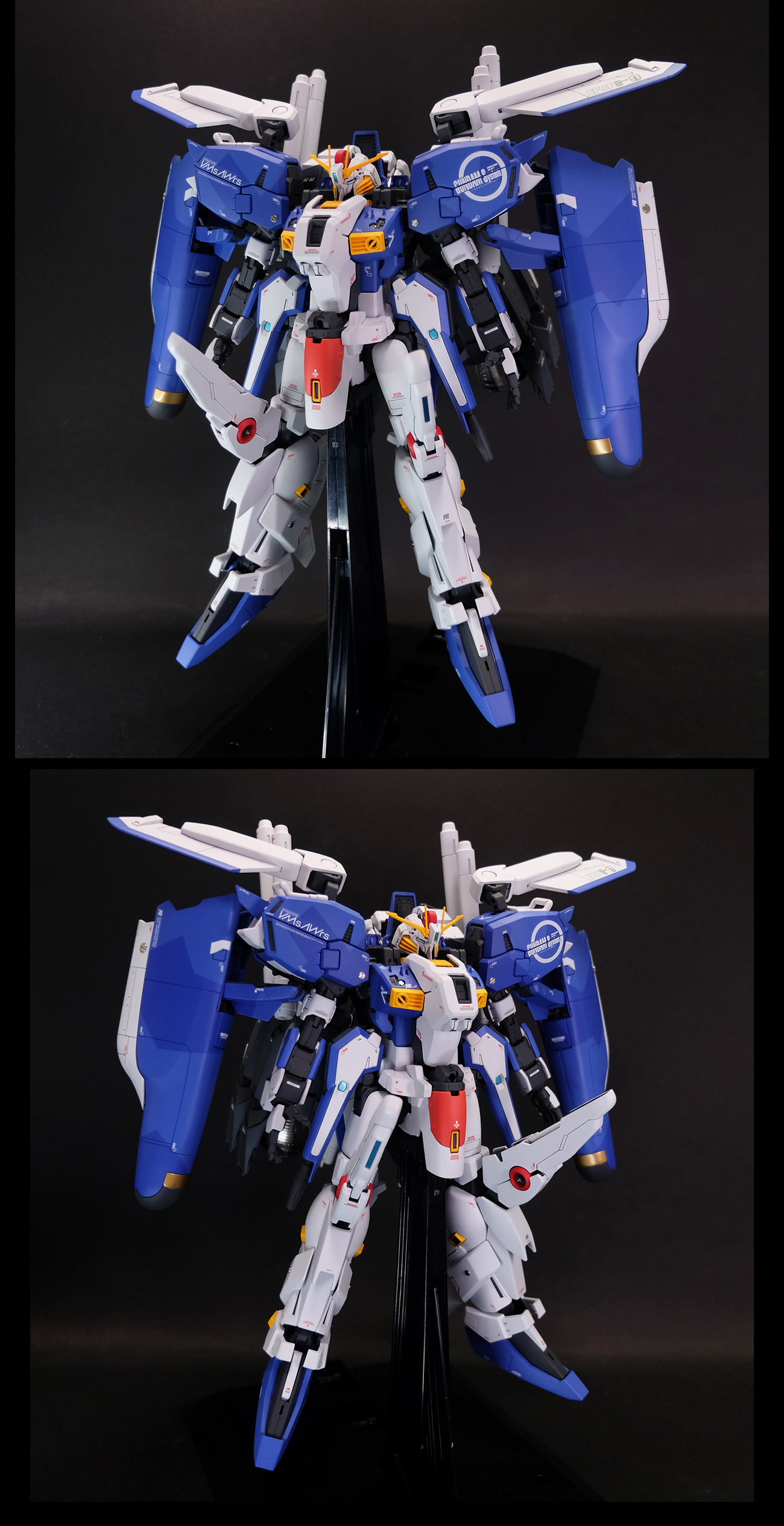 MG Ex-Sガンダム Ver.1.5 （スプリットカラー） 完成品