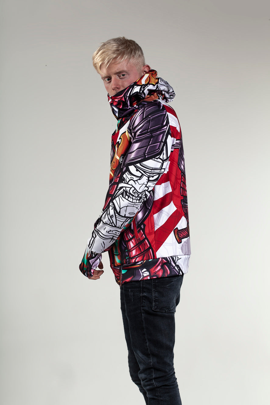 M's Samurai Zip Hoodie | Wacky Sheep