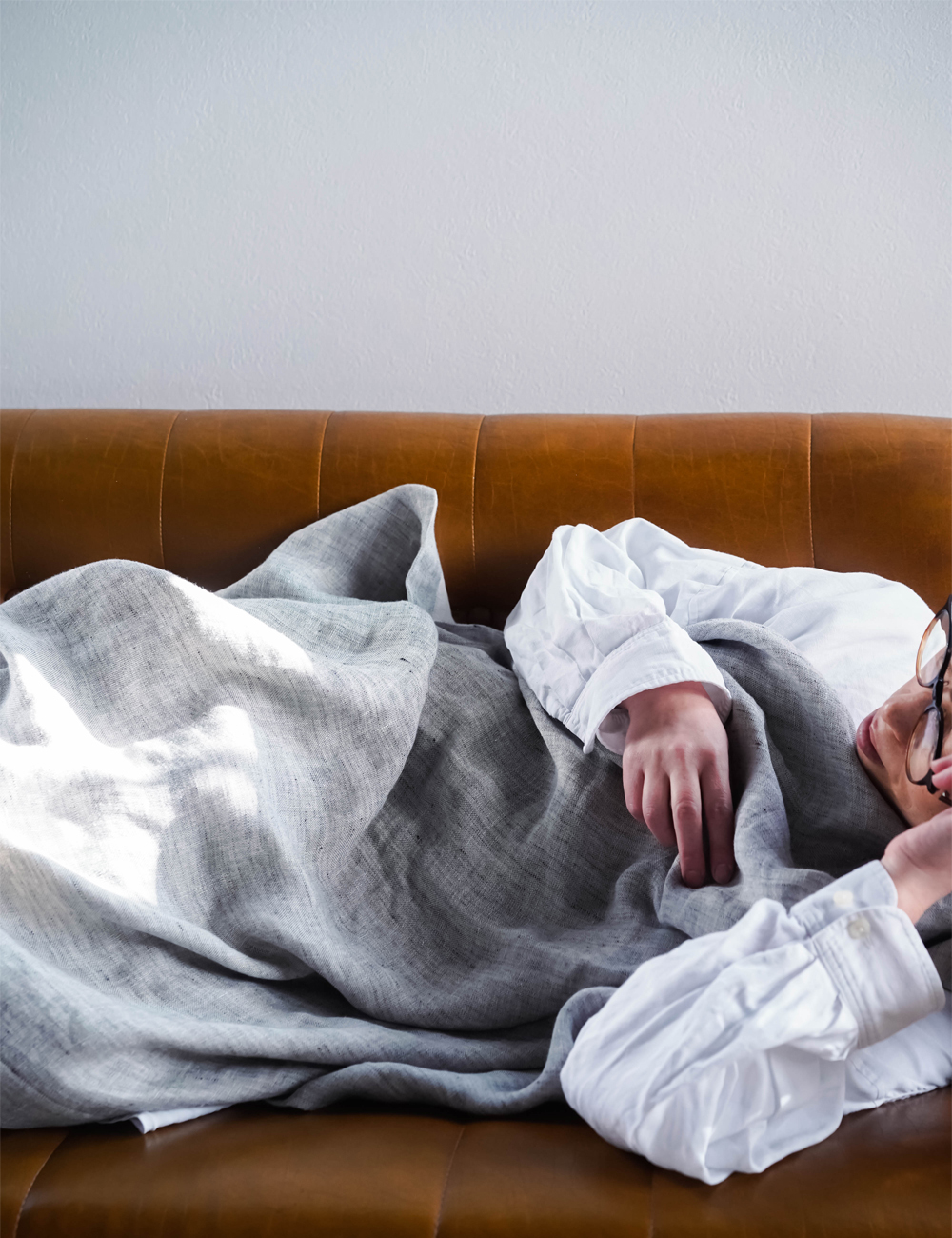 ふわとろ3重リネンガーゼ ハーフケット 多目的に使えるちょうどいい