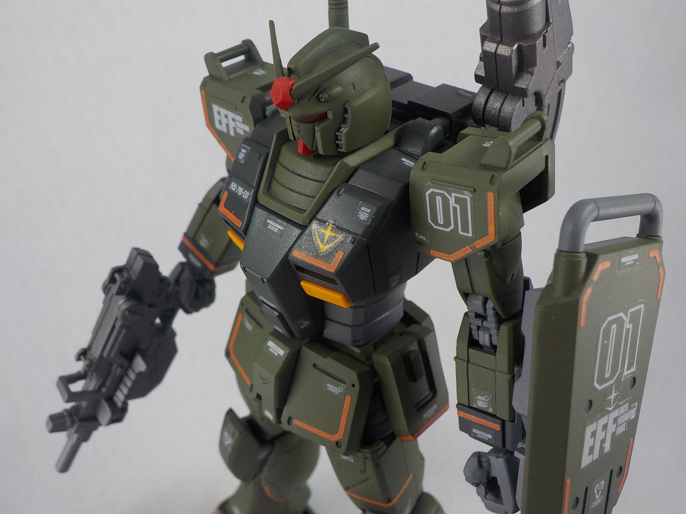 全塗装HG局地型ガンダム 北米戦仕様 製作工程や塗装レシピ ｜ ワクガン！