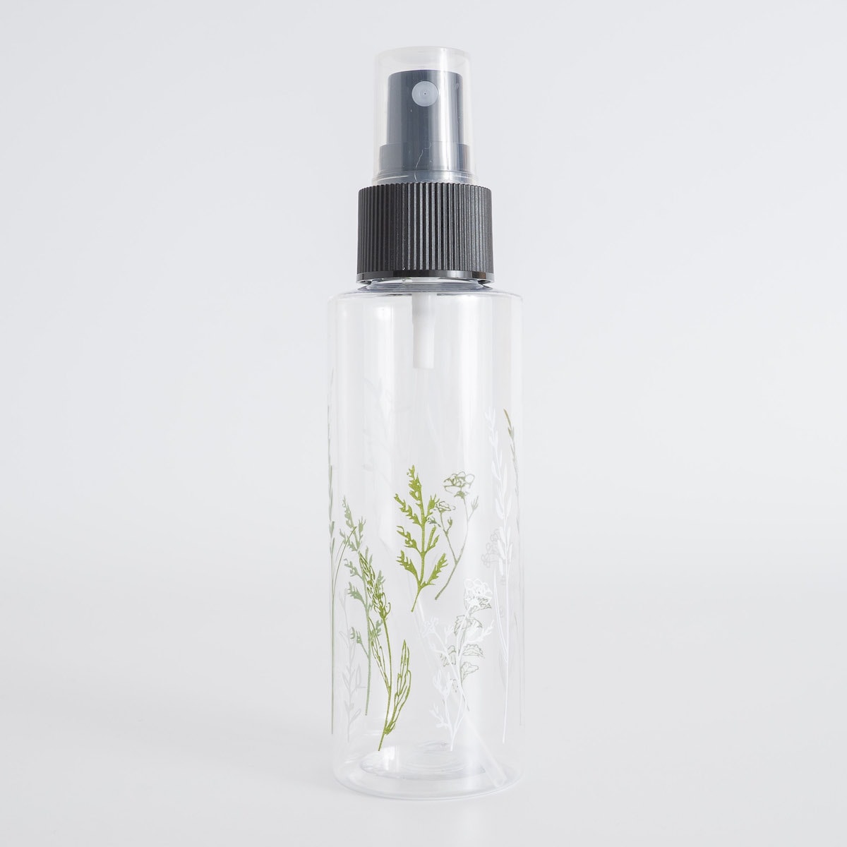 トラベルボトル 詰め替え容器ミストボトル ボタニカル柄 100ml 005341