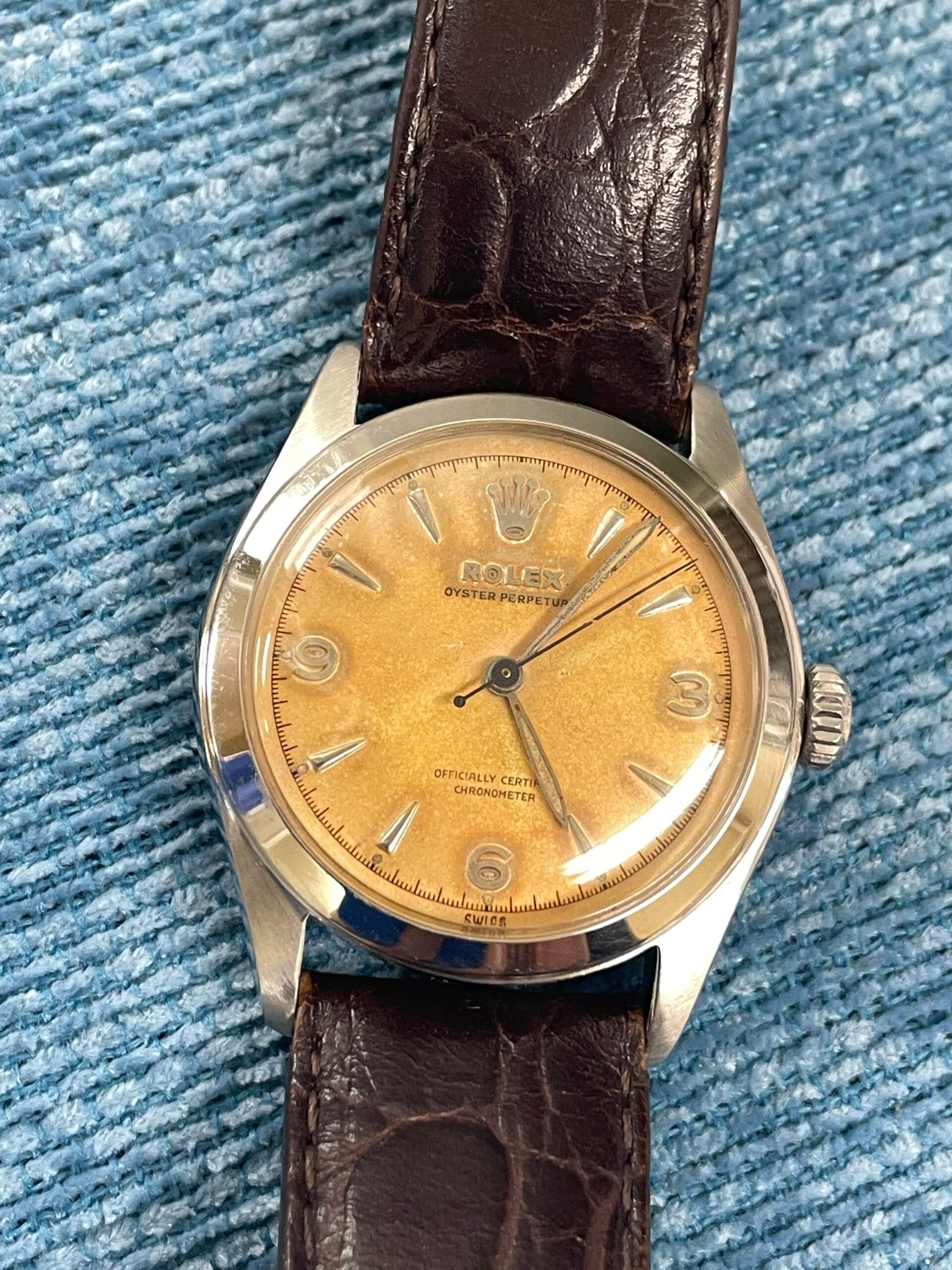 バブルバック ref.6108 オーバーホール | 高級時計専門の修理工房