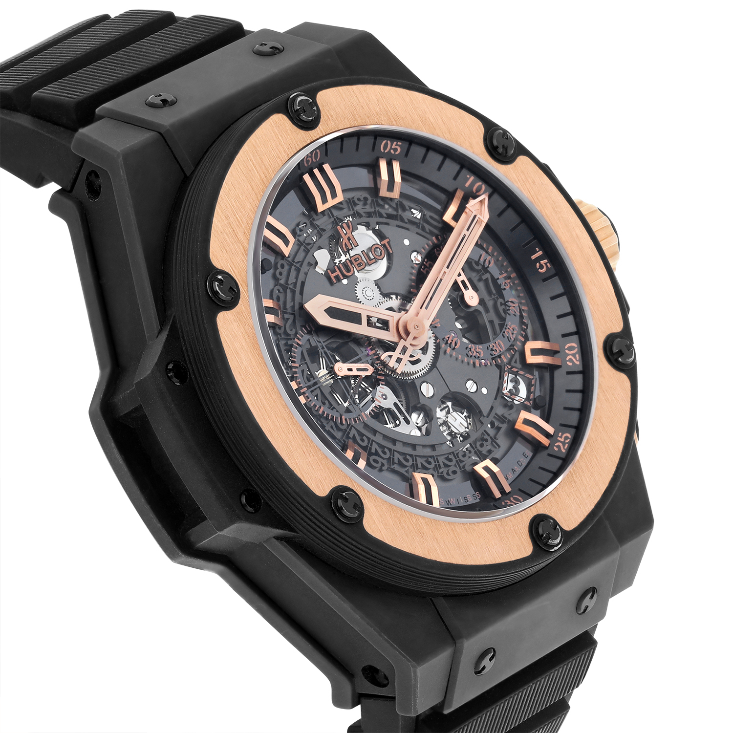 Hublot King Power 701.CO.0180.RX 48 MM White Dial Pre-owned