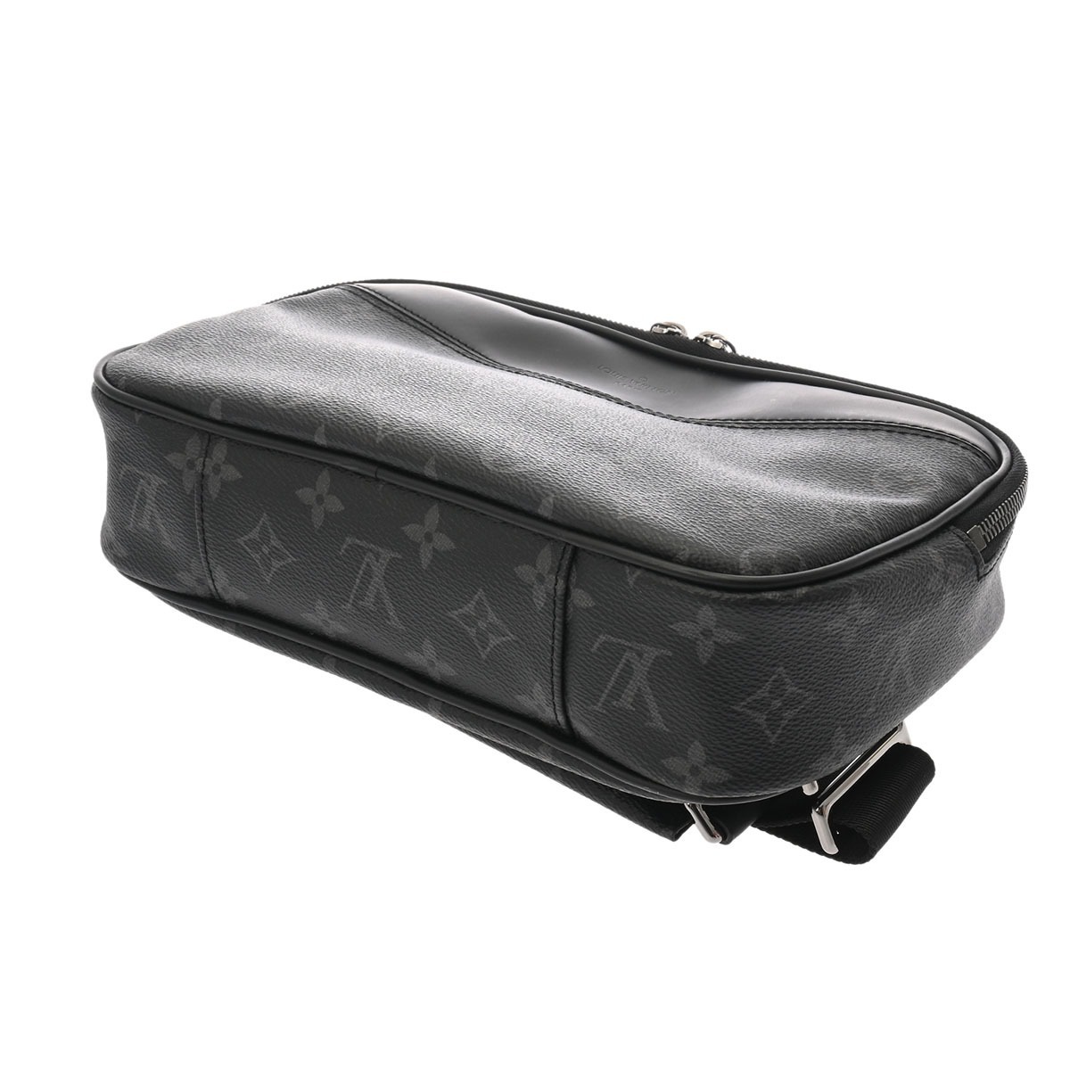 ルイ ヴィトン モノグラムエクリプス バムバッグ ブラック M42906