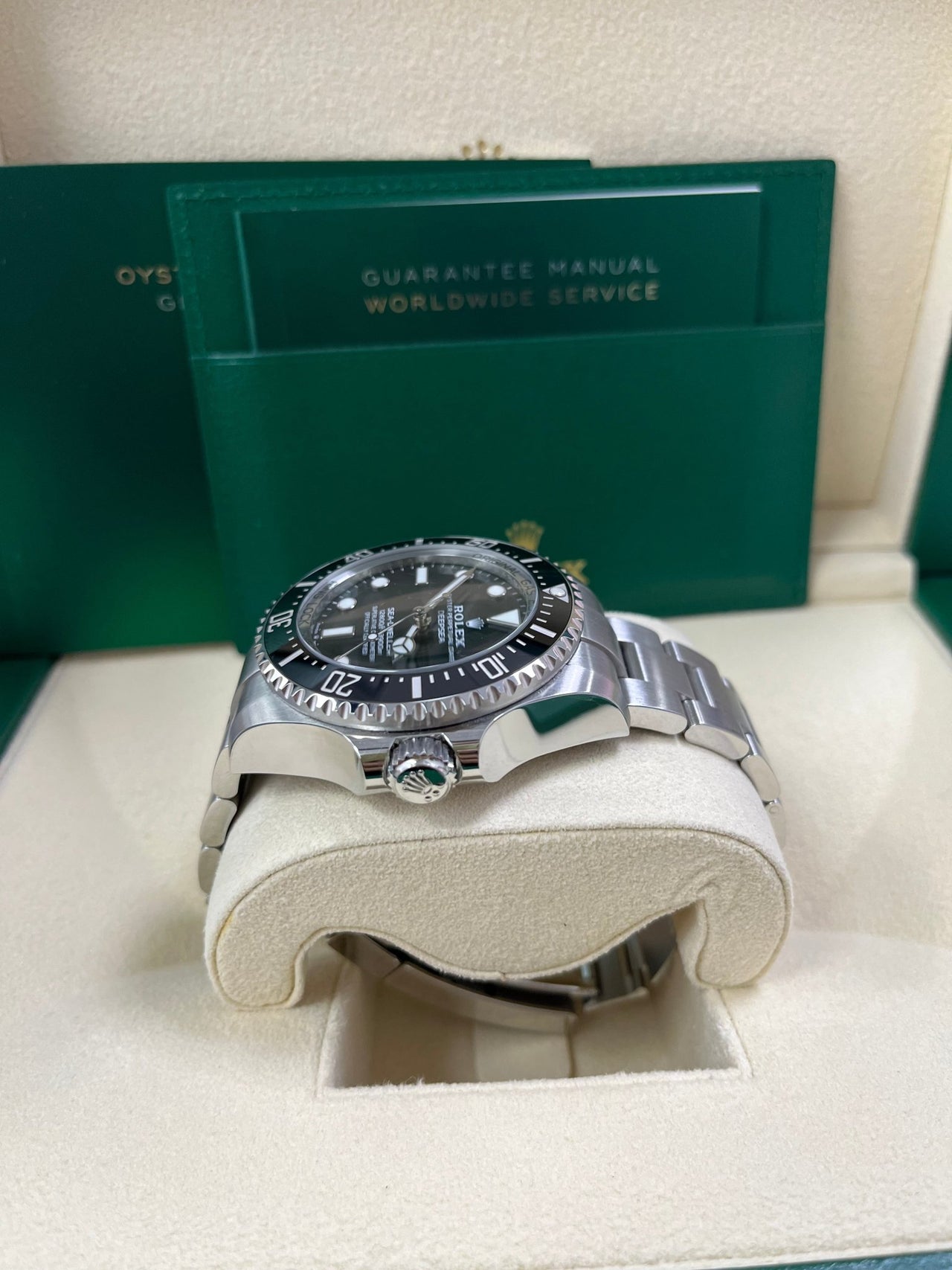 Rolex Sea-Dweller Deepsea 44 Watch - Black Dial (Ref# 126660