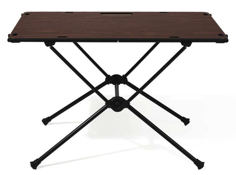 ヘリノックスのテーブルトップにハードタイプ登場。手入れ簡単、拡張