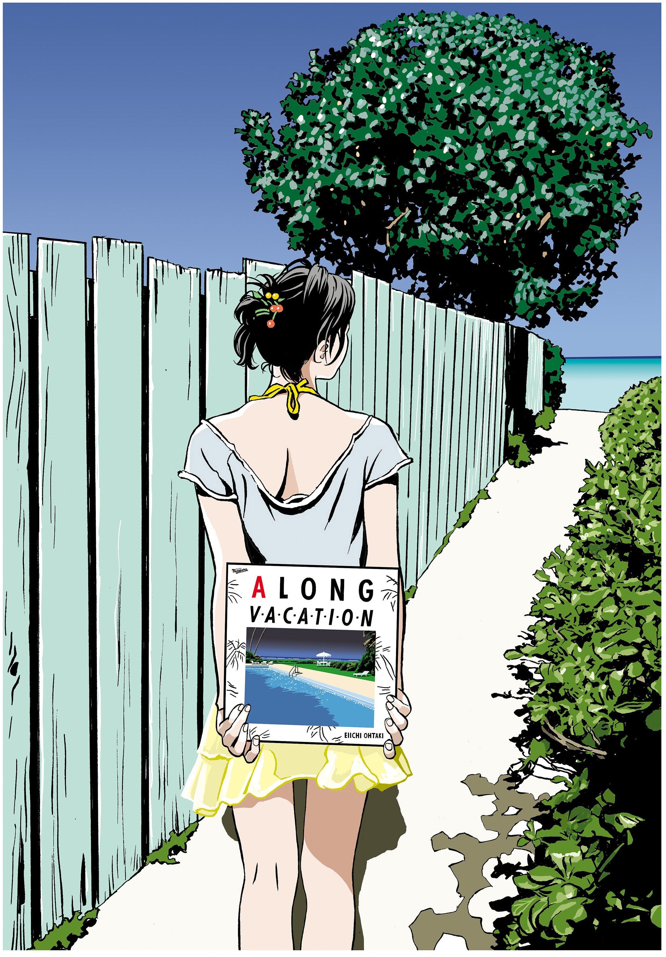 江口寿史版画『A LONG VACATION 』 (international edition) – FREESTYLE