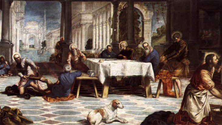 アート＆バイブル 22：キリストの洗足 | AMOR