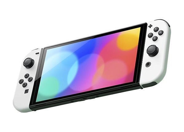 Nintendo Switch OLED - game console - white, black - HEGSKAAAA