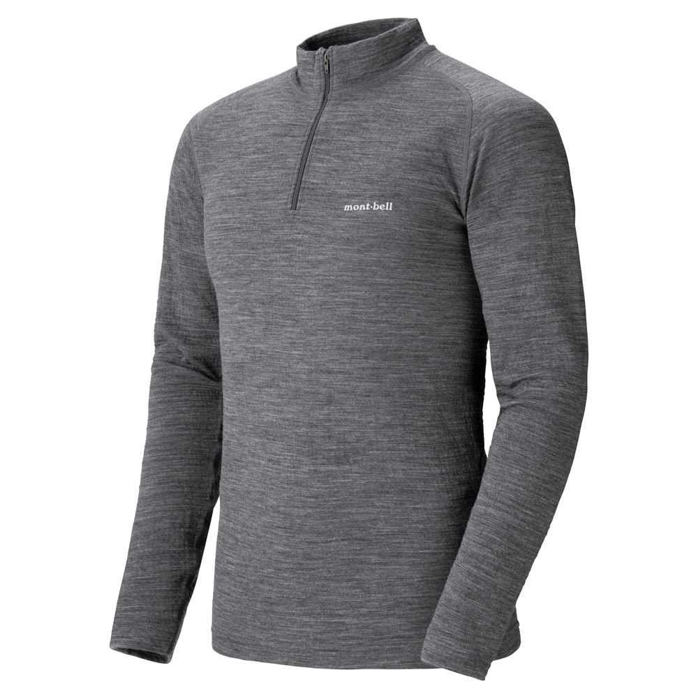 スーパーメリノウール EXP. ハイネックシャツ Men's｜モンベル