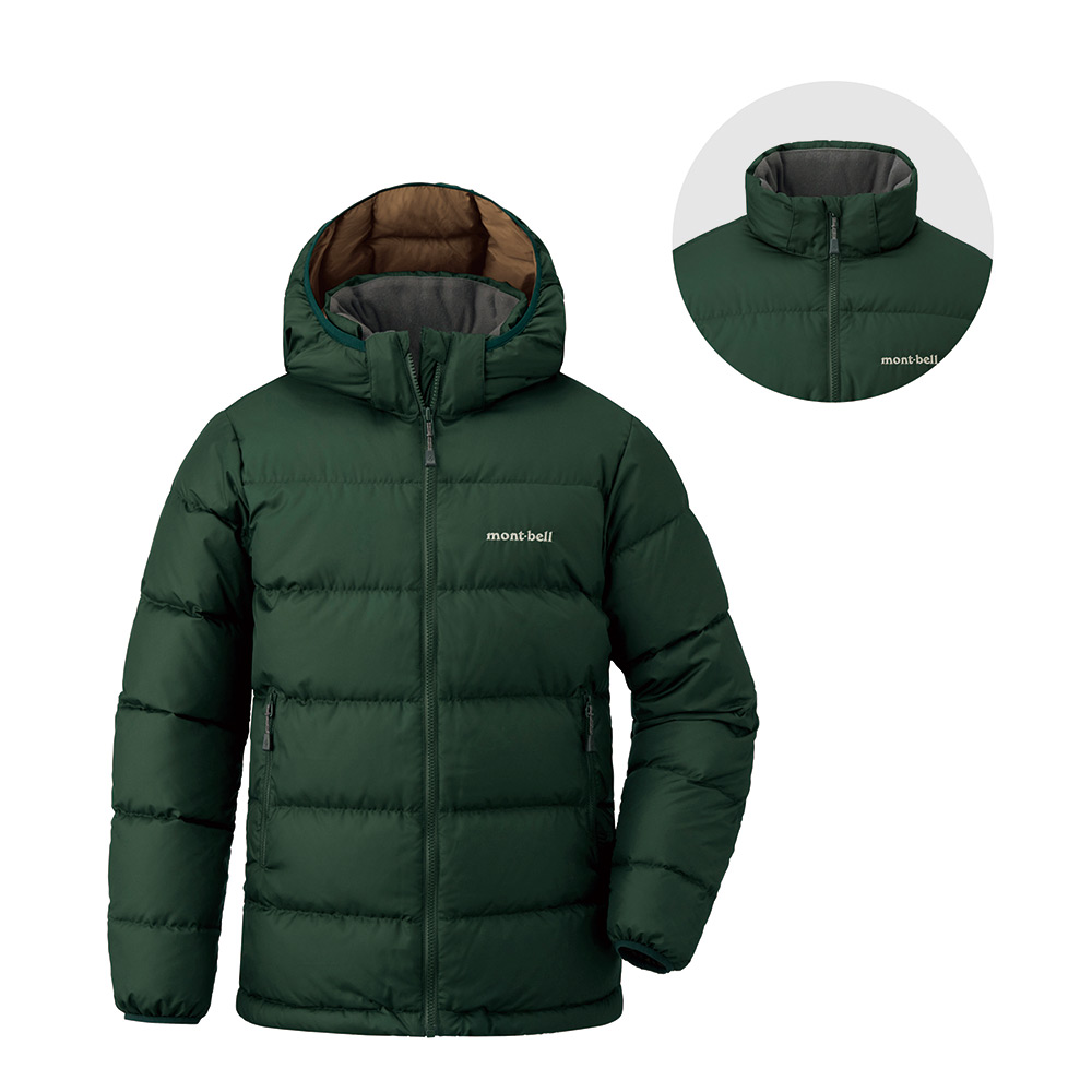 トラベル ダウンパーカ Kid's 140-160｜モンベル