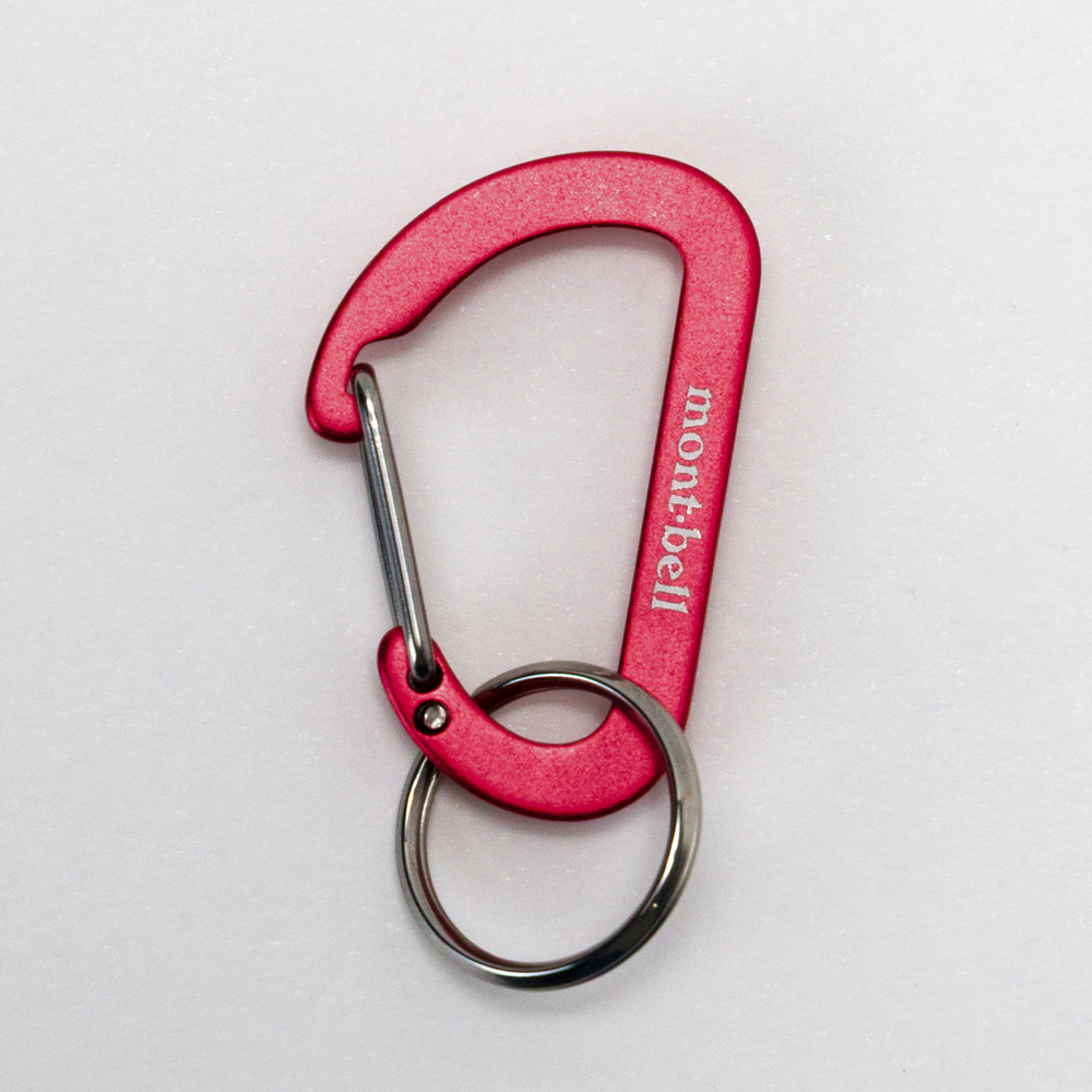 キーカラビナ フラットDカン 4｜モンベル