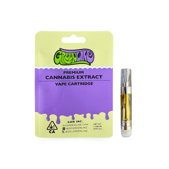 Grape Zkittlez - Vape Cart - Indica - 1g - Greenline
