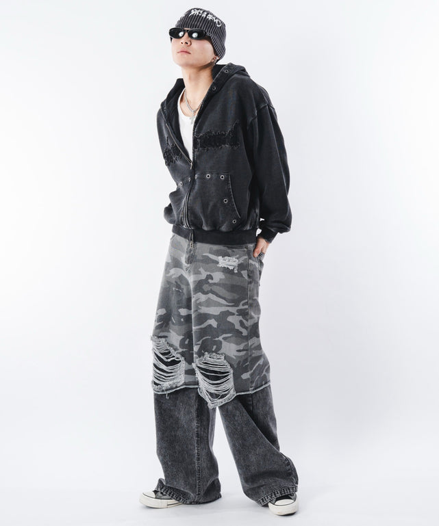 ドッキングデニムパンツ【一部店舗限定】｜WEGO（ウィゴー） – WEGO