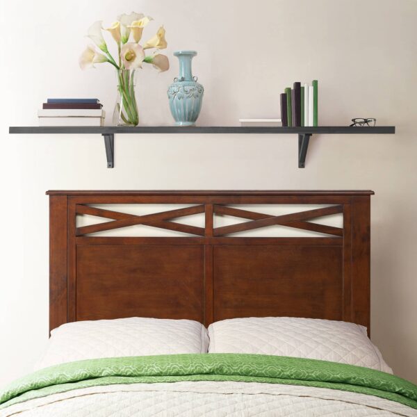 Maddox Crossing Warm Brown Full/Queen Headboard | Whalen Furniture
