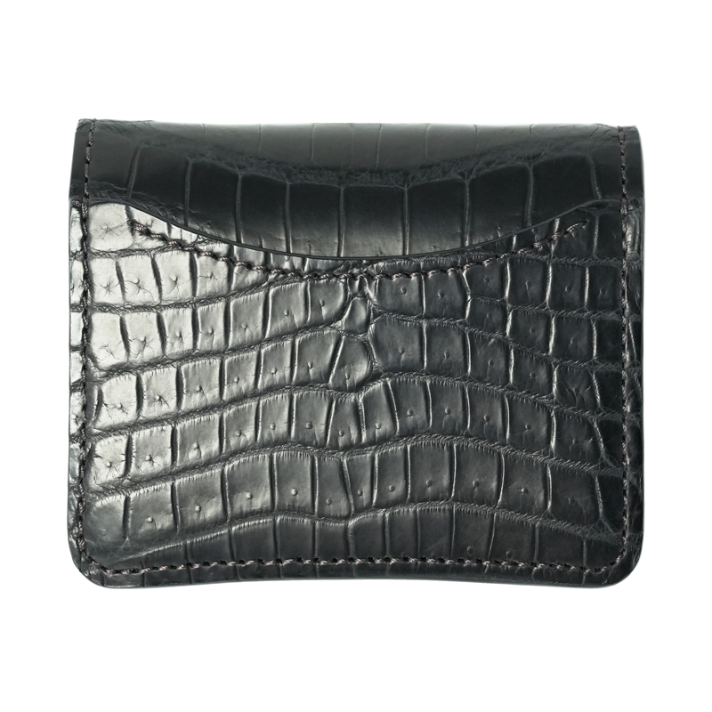ミニ財布《パーム-V2》クロコダイル｜WILDSWANS(ワイルドスワンズ