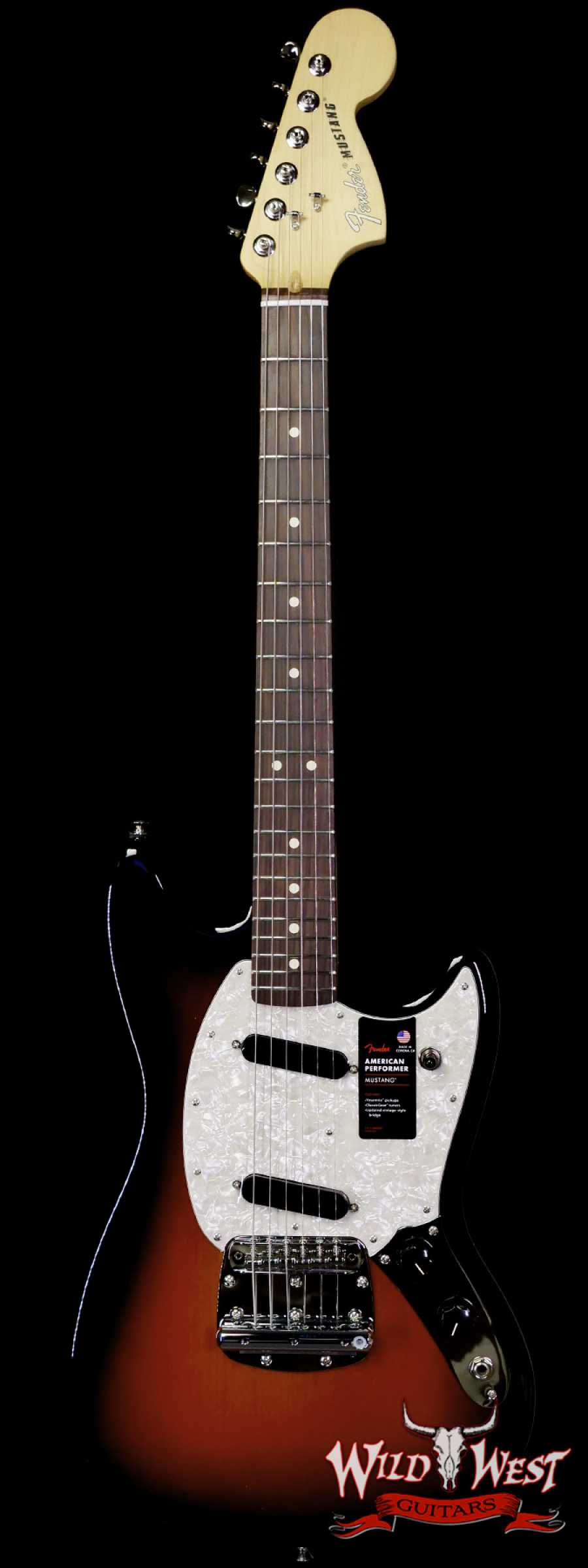 Fender American Performer Mustang Rosewood Fingerboard 3-Color