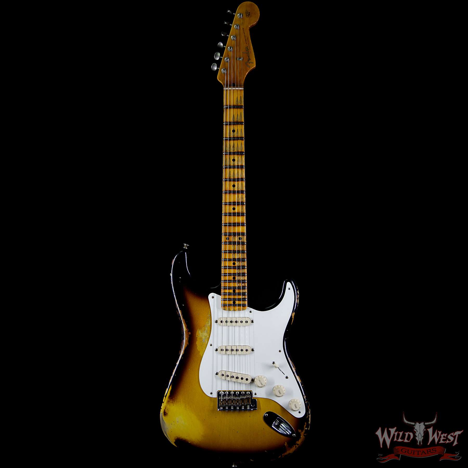 Fender Custom Shop 1957 Stratocaster Heavy Relic Maple Neck 2 Tone