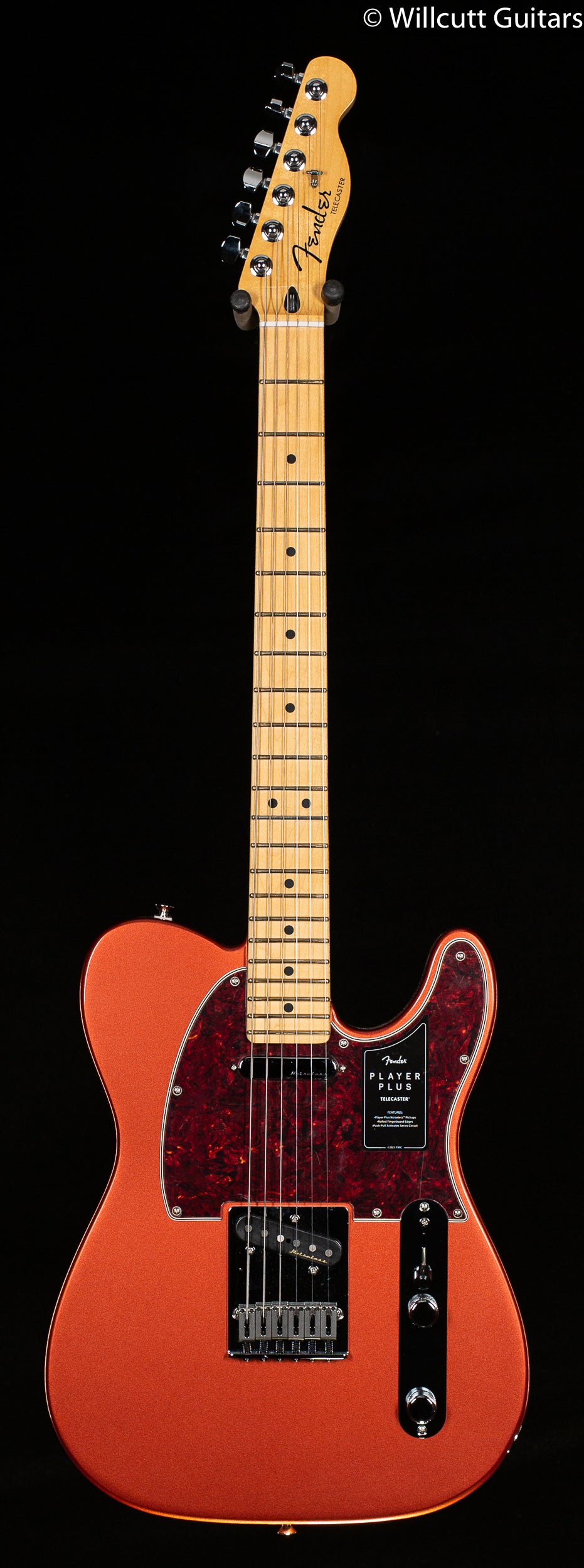 Fender Player Plus Telecaster Maple Fingerboard Aged Candy Apple