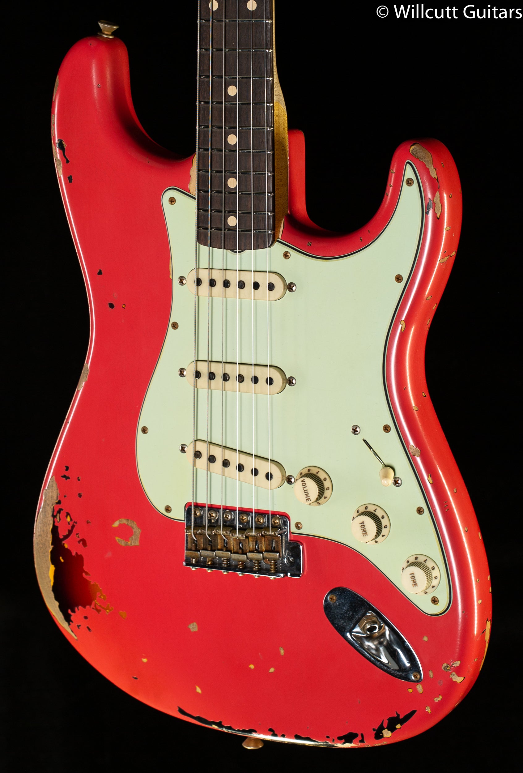 Fender Custom Shop Michael Landau Signature 1963 Strat Fiesta Red
