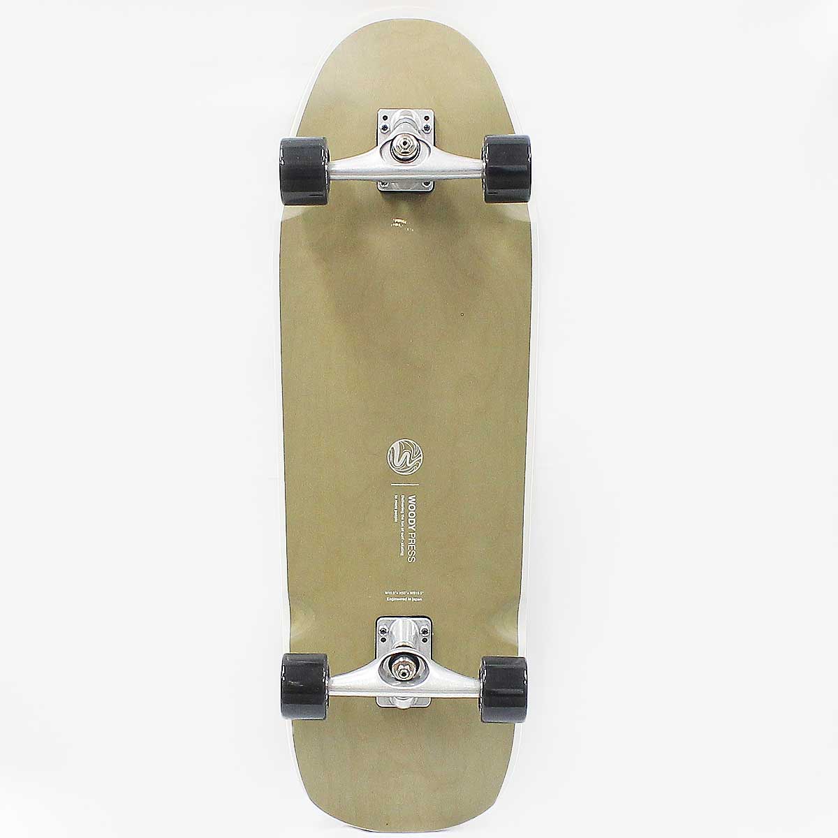 WOODYPRESS SURFSKATEBOARDS l ThrusterSystem l Carving