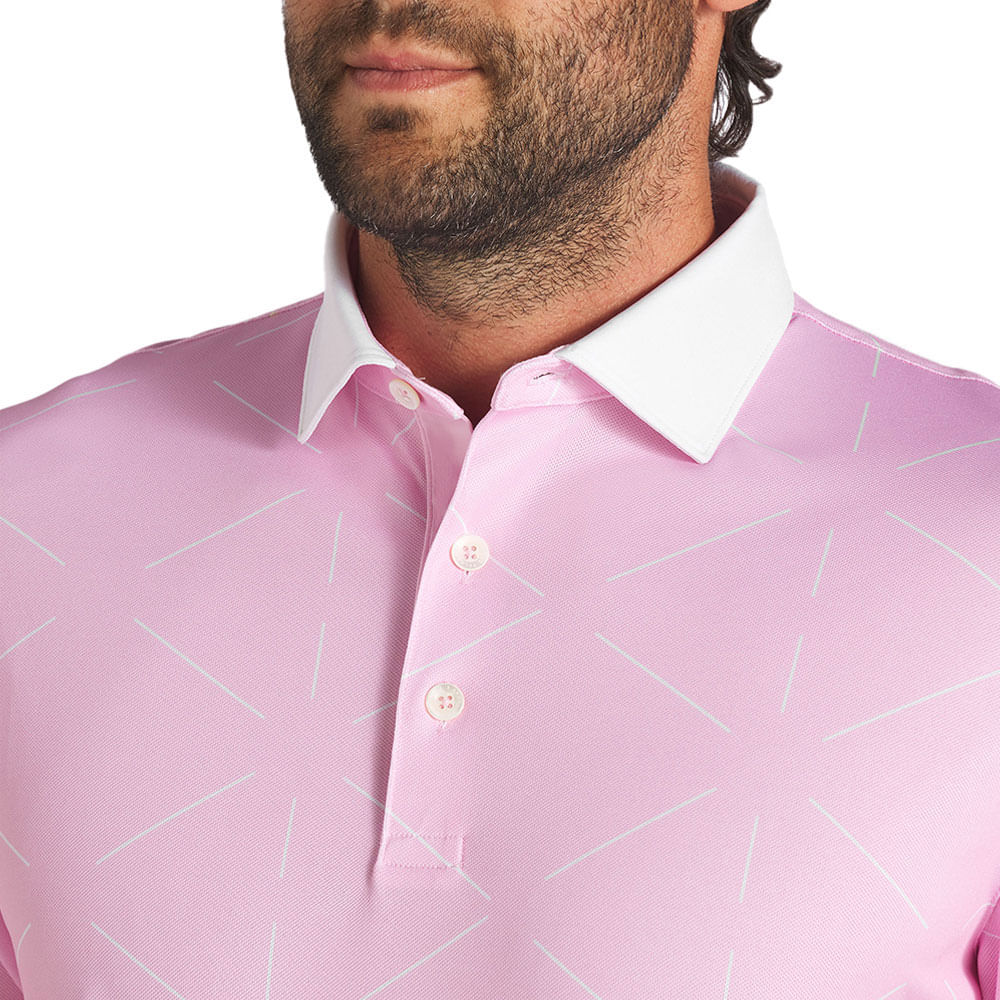 PUMA x Arnold Palmer Men's Geo Polo - Worldwide Golf Shops