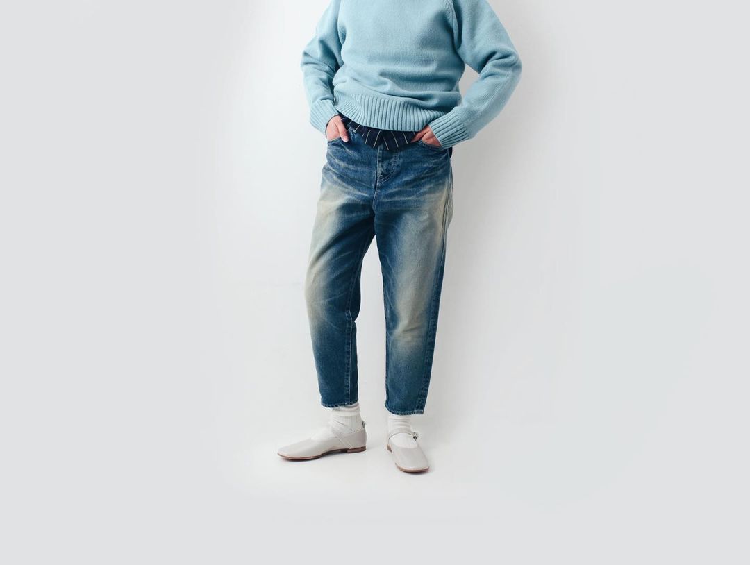 mina perhonen always テーパードデニム