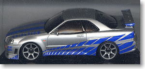ニッサン スカイライン GT-R R34 (ワイルドスピード2) (ラジコン
