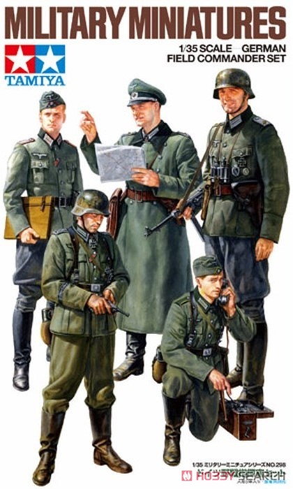 ドイツ野戦指揮官セット (プラモデル) - ホビーサーチ ミリタリープラモ