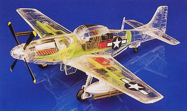 P-51D ムスタング `透明` (復刻版) (プラモデル) - ホビーサーチ