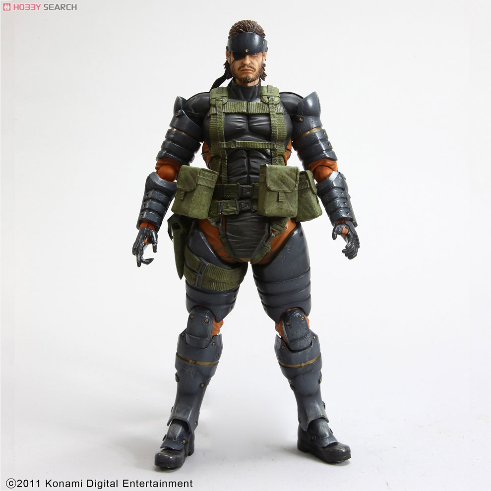 Metal Gear Solid Peace Walker Play Arts Kai Snake Battle Dress Ver