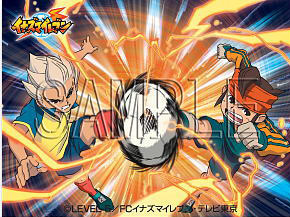 イナズマイレブン もふもふひざ掛け 円堂＆豪炎寺柄 (キャラクター