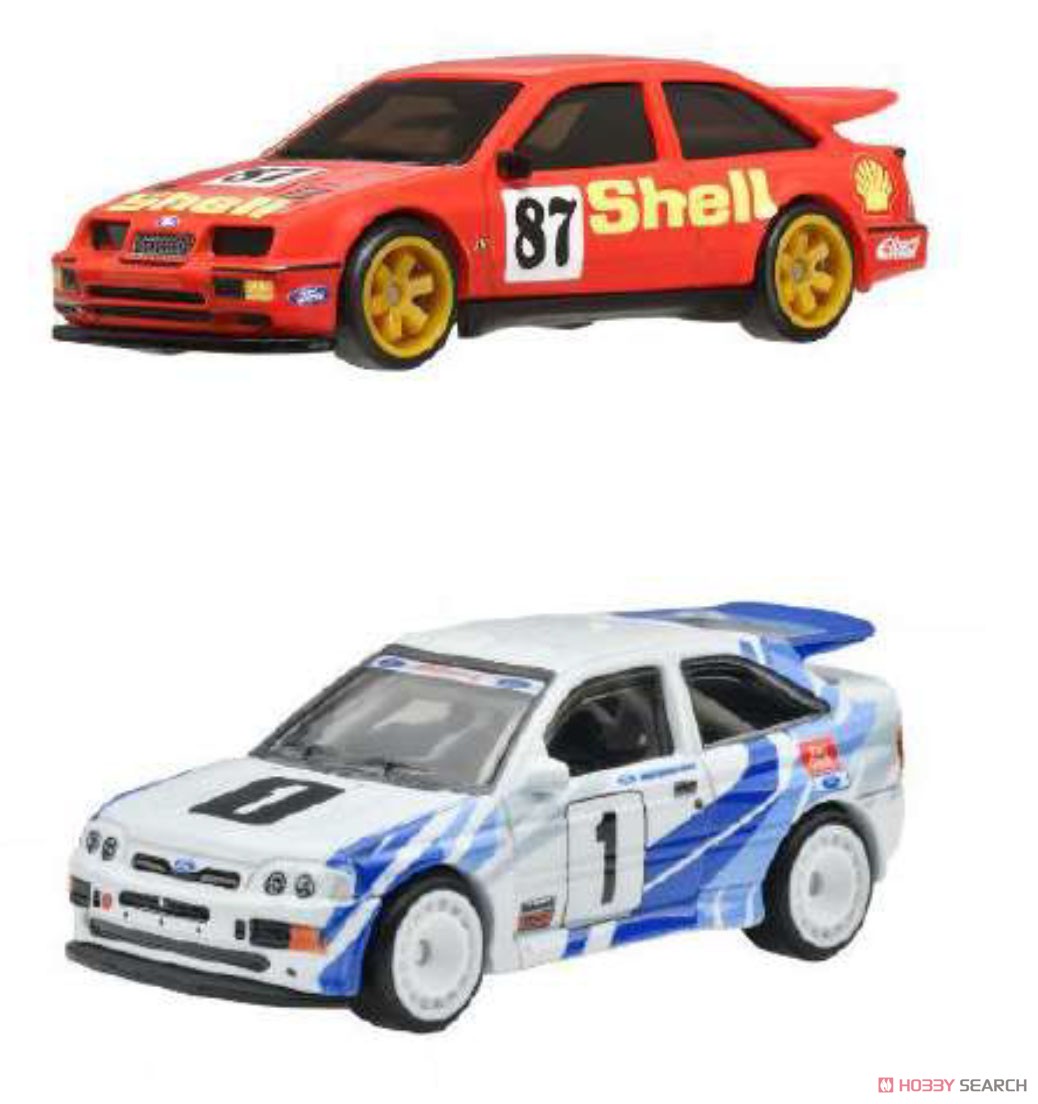 ホットウィール プレミアム 2パック `93 フォード エスコート RS