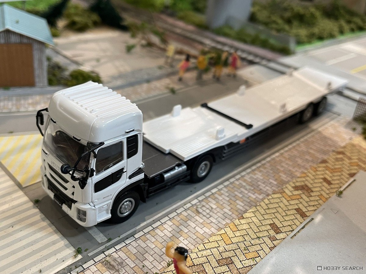 1/80(HO) Isuzu Giga + Railway Container Trailer (Model Train