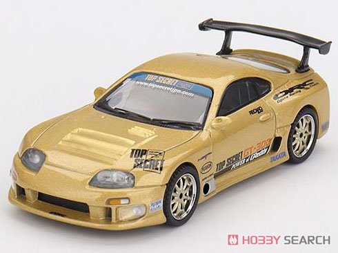 ☆特価品 Toyota スープラ (A80) GT-300 Top Secret Gold (右ハンドル