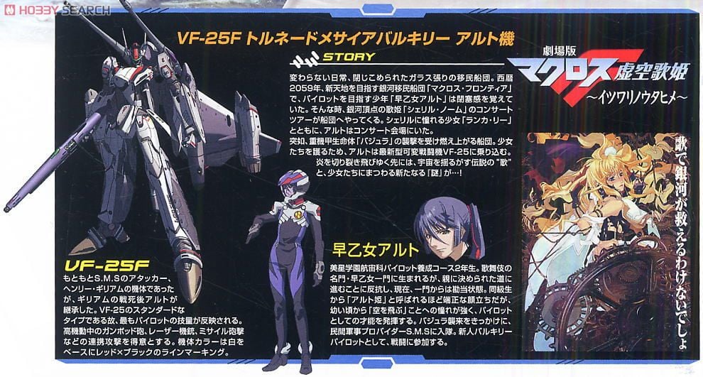 VF-25F トルネードメサイアバルキリー アルト機 (プラモデル) - ホビー