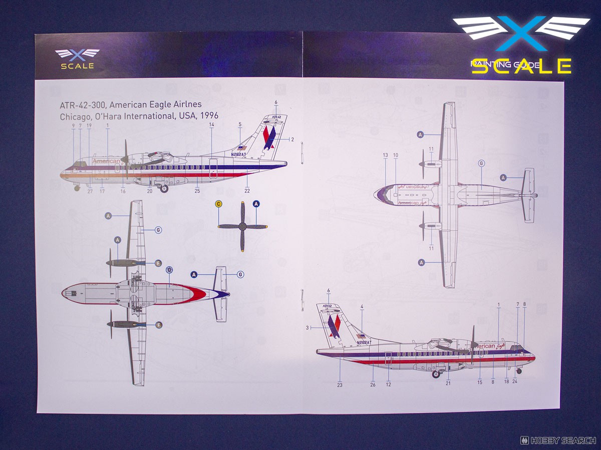 ATR-42-300 American Eagle (Plastic model) - HobbySearch Military
