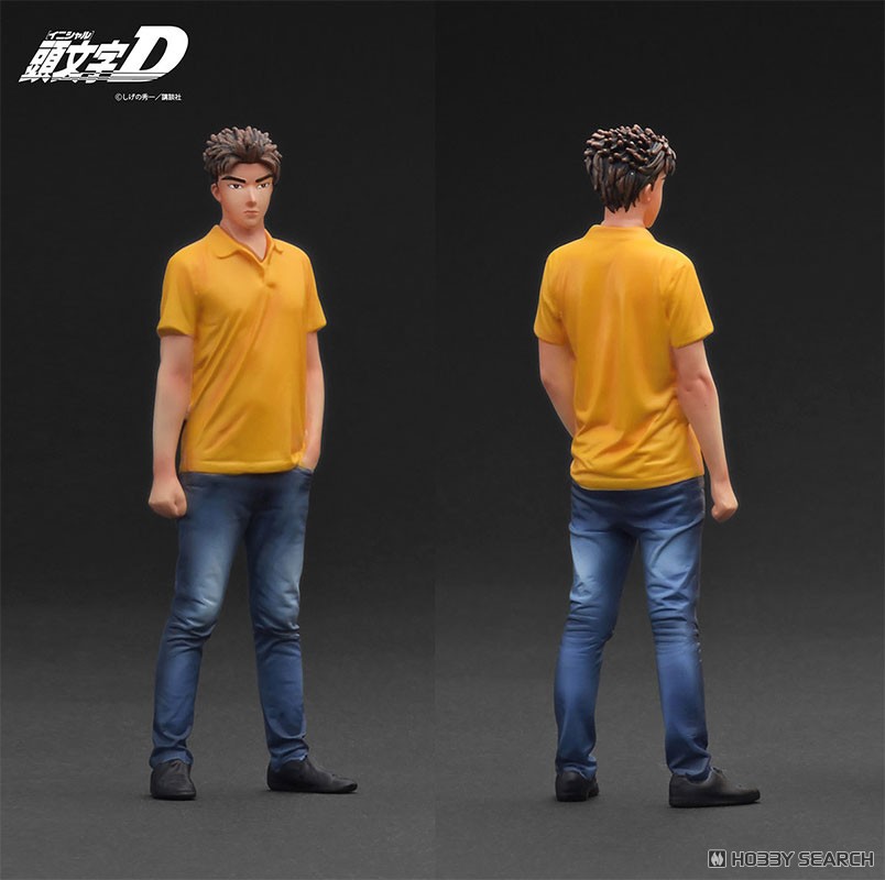 INITIAL D Mazda RX-7 (FD3S) Yellow With Mr. Keisuke Takahash