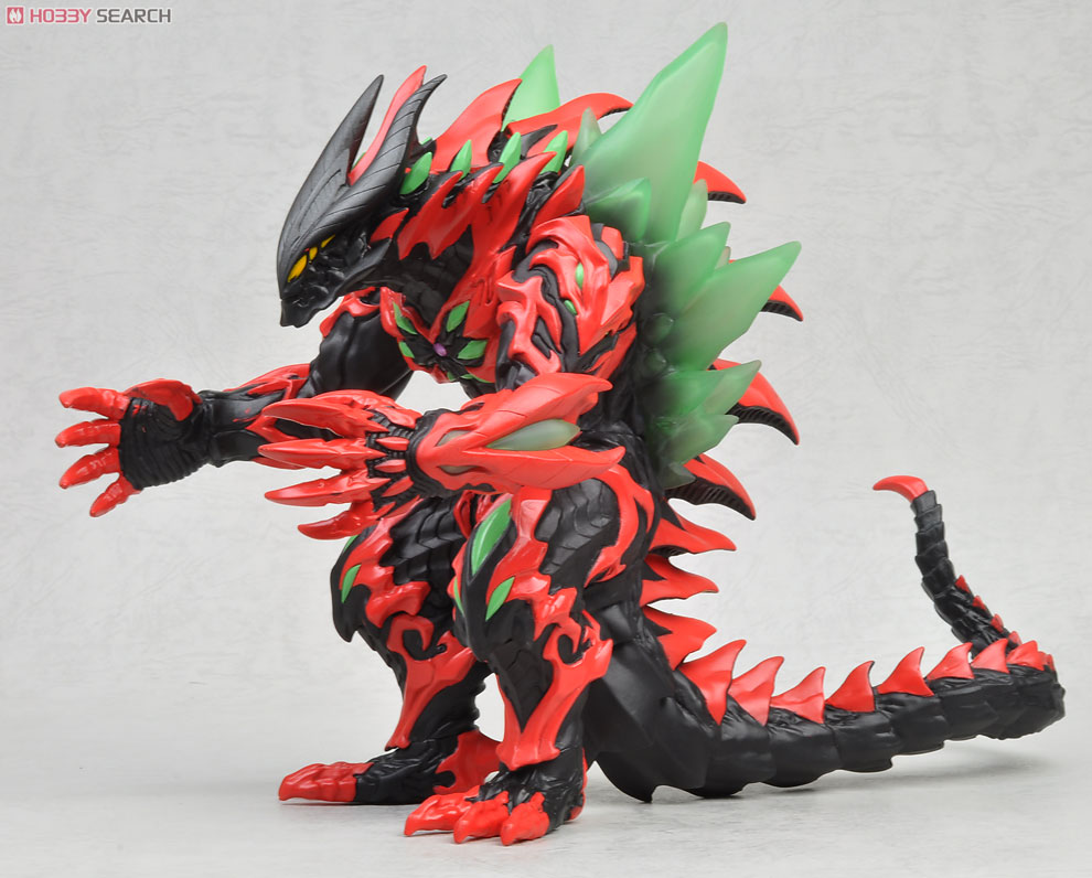 21cm 禍々アークベリアル ソフビ 無版権 パチ 怪獣 ウルトラマン