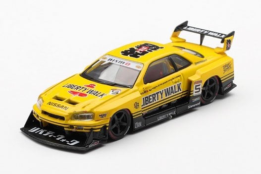 Nissan LB-ER34 Super Silhouette スカイライン スポーツイエロー(右