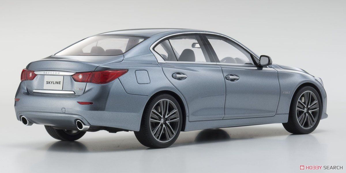 スカイライン 350GT ハイブリッド (HAGANEブルー) (ミニカー) - ホビー