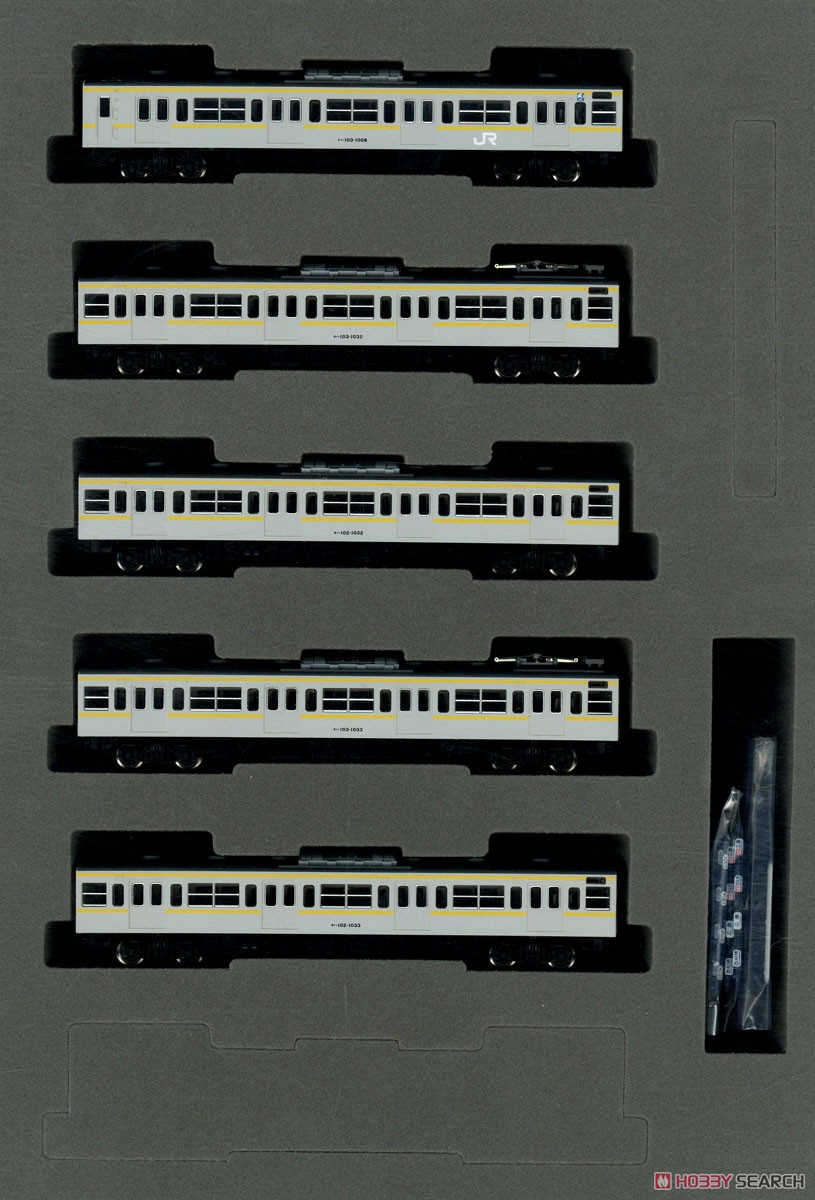 限定品】 JR 103-1000系 通勤電車 (三鷹電車区・黄色帯) セット (10両