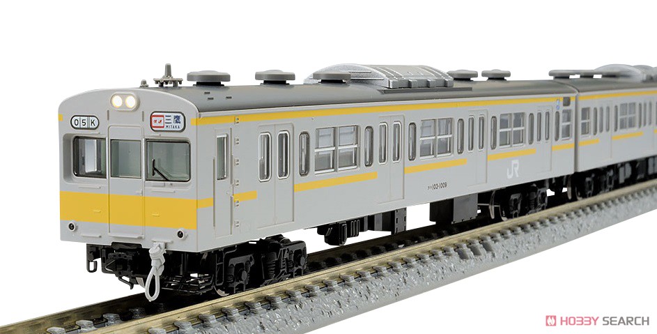 限定品】 JR 103-1000系 通勤電車 (三鷹電車区・黄色帯) セット (10両