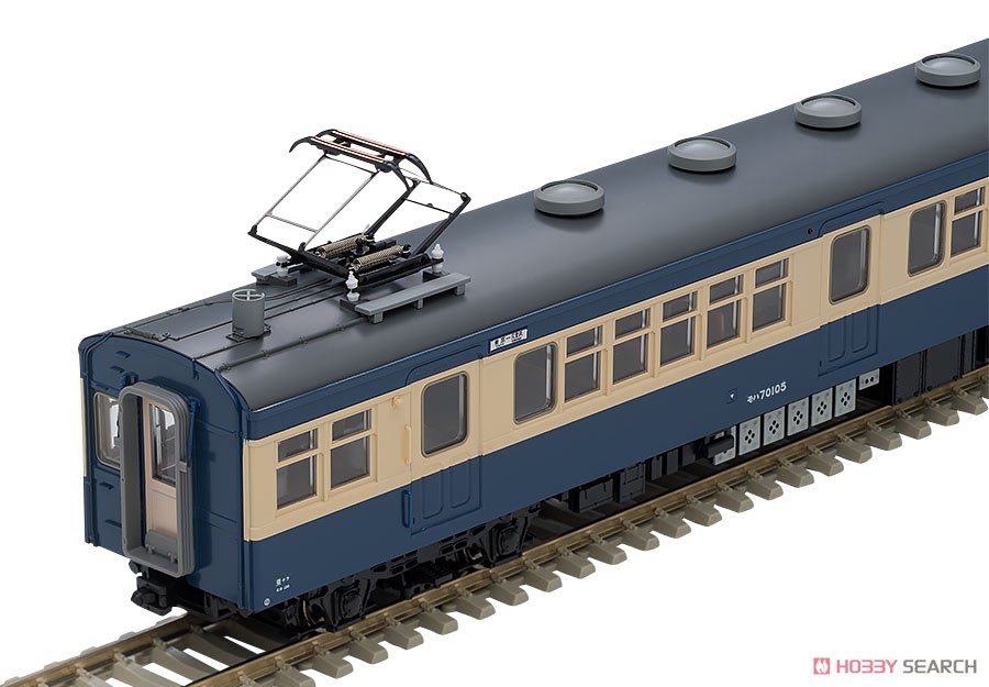 16番(HO) 国鉄 70系電車 (横須賀色) 基本セット (基本・4両セット