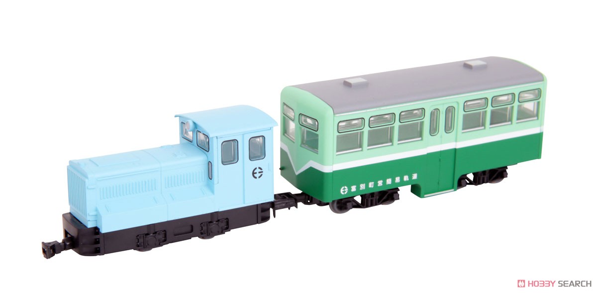 鉄道コレクション ナローゲージ80 富別簡易軌道 ディーゼル機関車＋